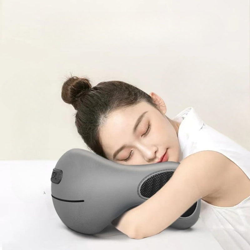 travel pillow airplane - Grey - Gray - Pink