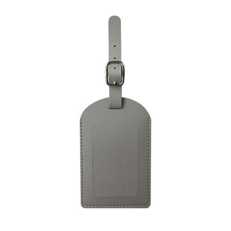 travel suitcase tag - Grey 1 Piece - Gray 1 Piece