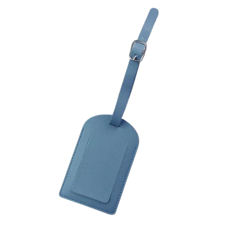 personalized airplane luggage tag - Sky Blue 1 Piece