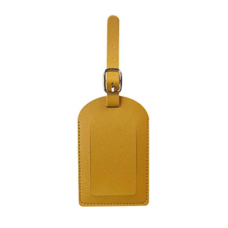 airplane suitcase tag - Yellow 1 Piece