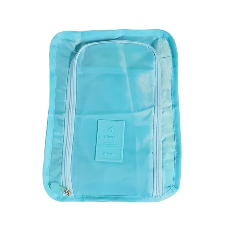 travel shoe bag - Sky Blue