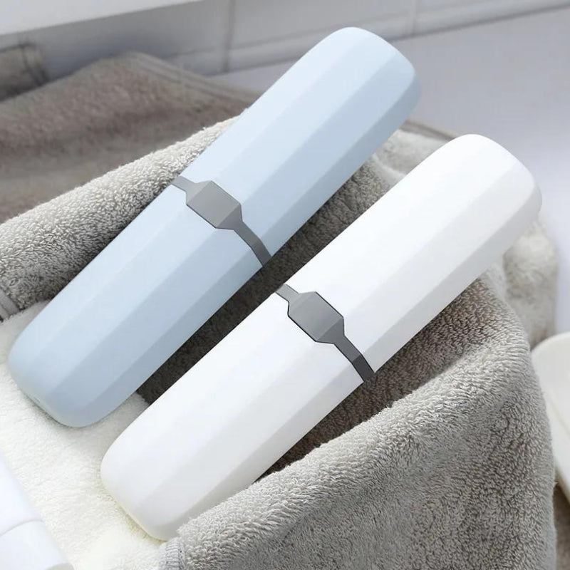toothbrush box - Transparent - White - Blue - Black