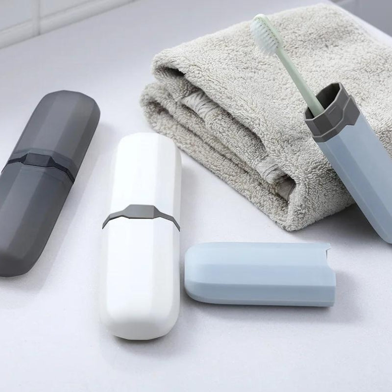 box for toothbrushes - Transparent - White - Blue - Black