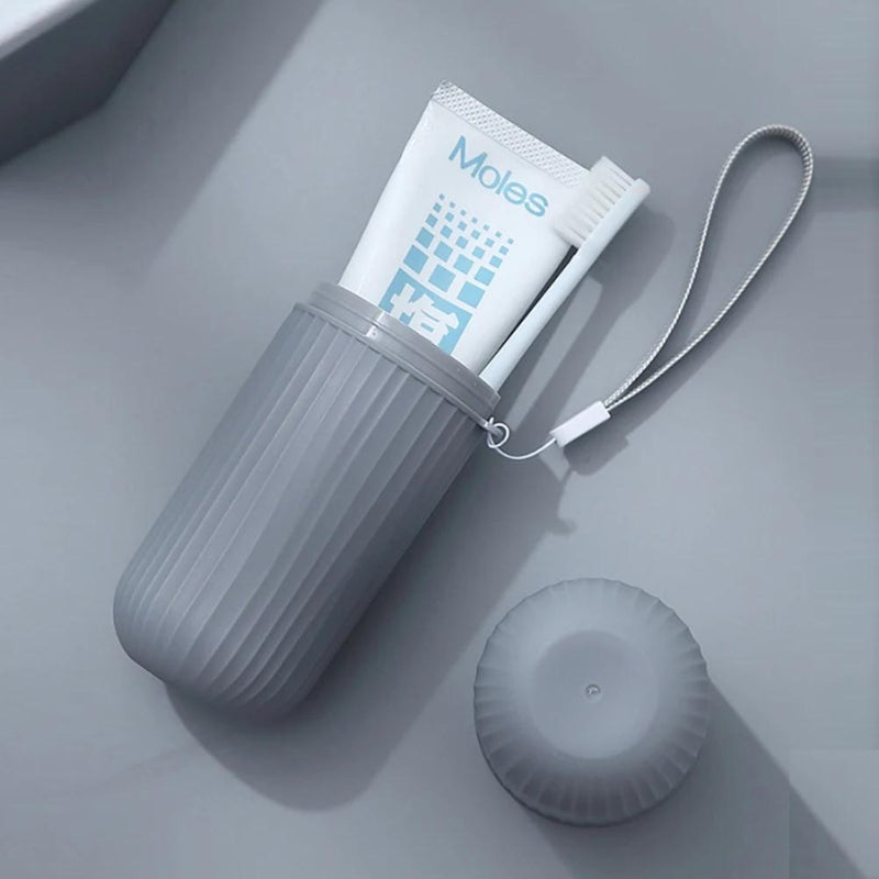 travel case for toothbrush - Grey - Gray - Green - White - Pink