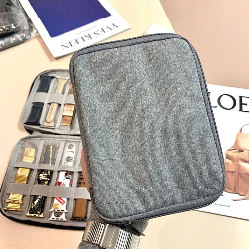 watch travel pouch - Grey - Gray - Blue - Purple - Black