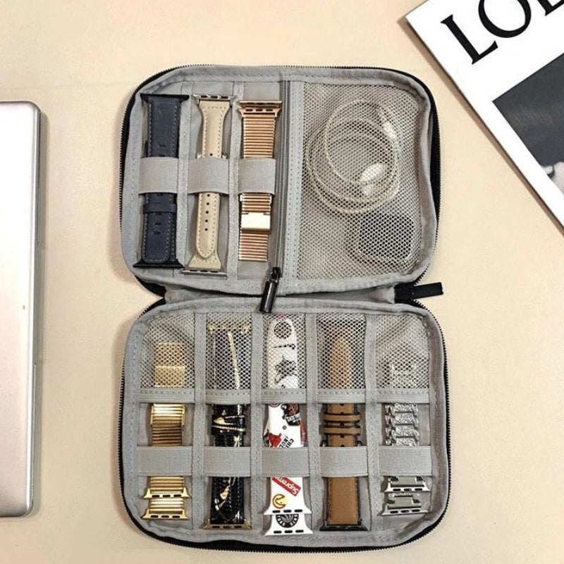 travel watch case - Grey - Gray - Blue - Purple - Black