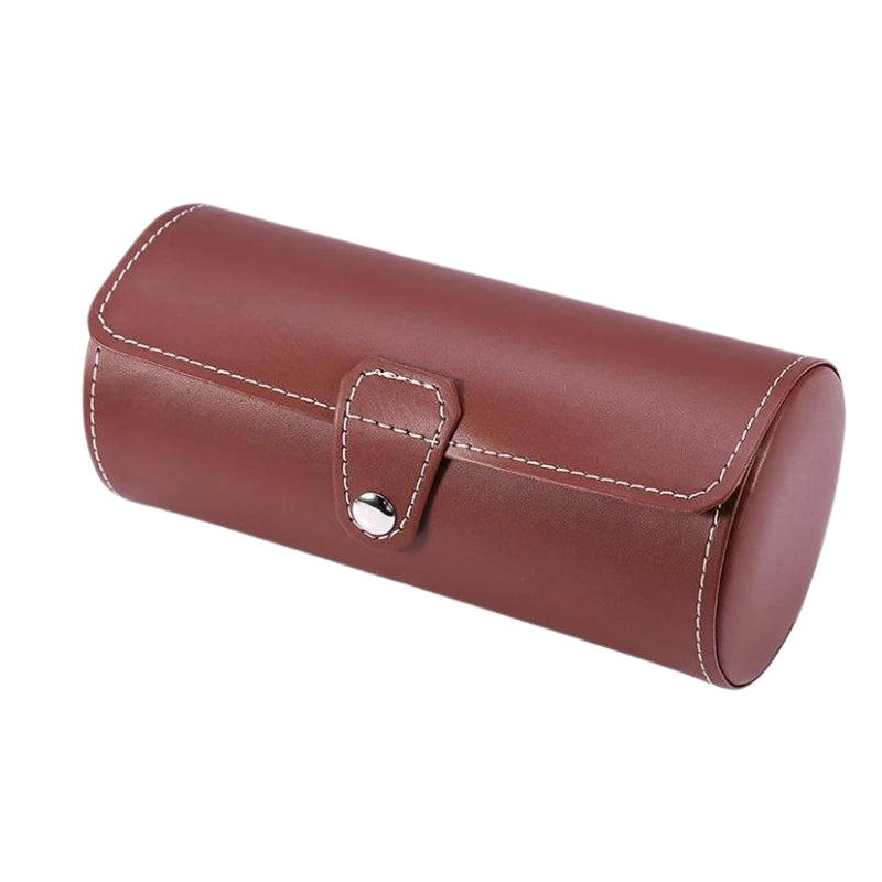 travel case for watch - Brown