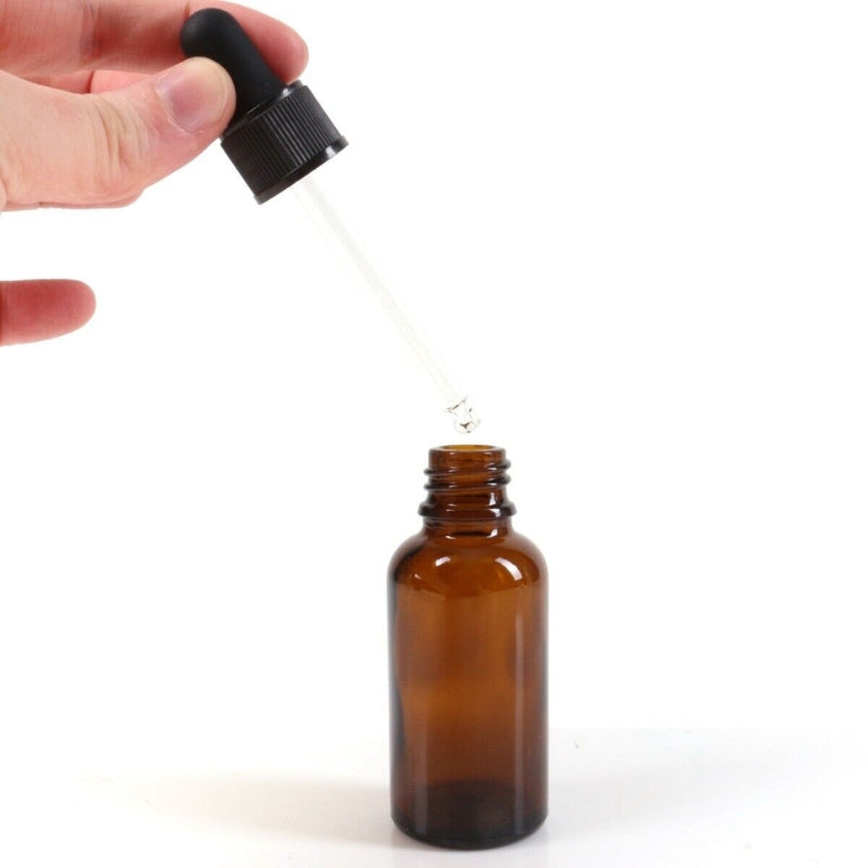 glass dropper bottle - 5ml - 30ml - 100ml