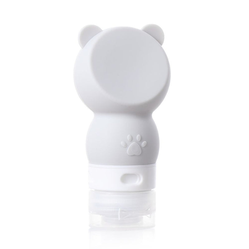 silicone travel bottle - Grey - Gray - Green - Blue - Purple
