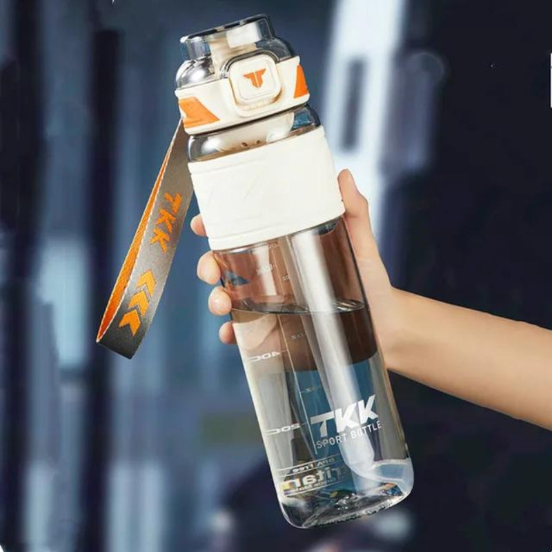 child water bottle with integrated straw - Black - Green - Purple - Pink - White