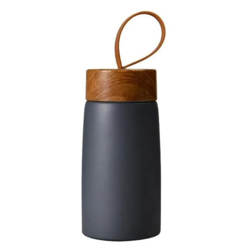 thermos water bottle - Grey - Gray