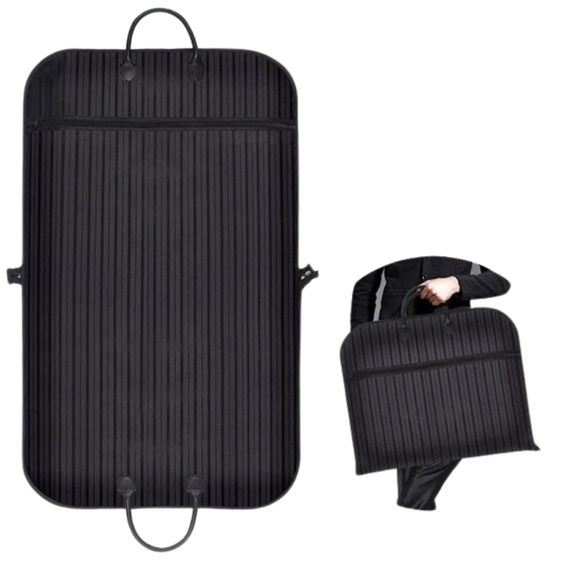 travel suit cover for men - Black
