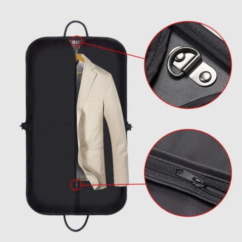 travel suit cover for men garment hanging - Black - Blue - Red