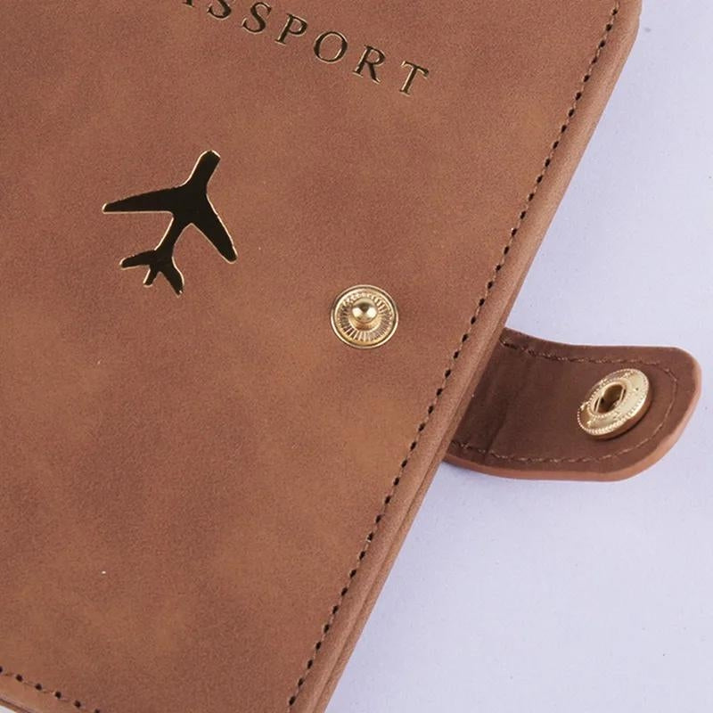 travel wallet for men - Brown - Grey - Gray - Pink