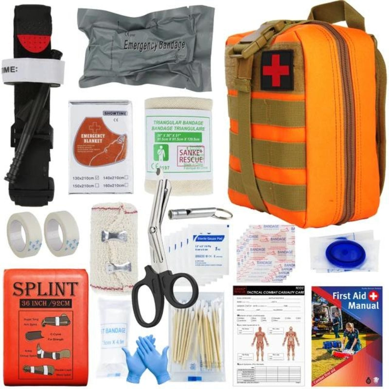 travel first aid kit - Orange