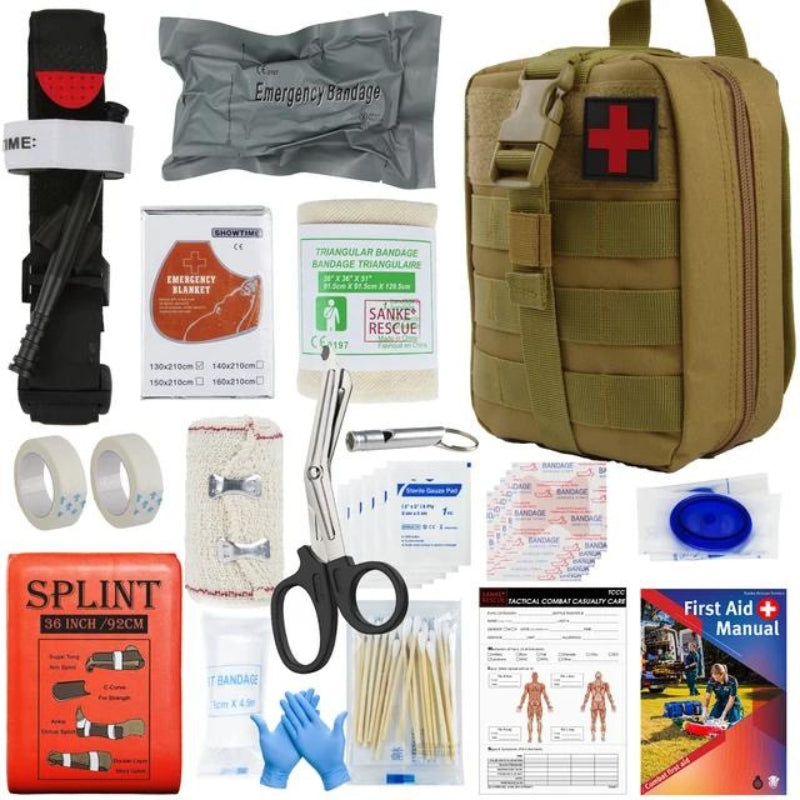 travel first aid kit contents - Khaki