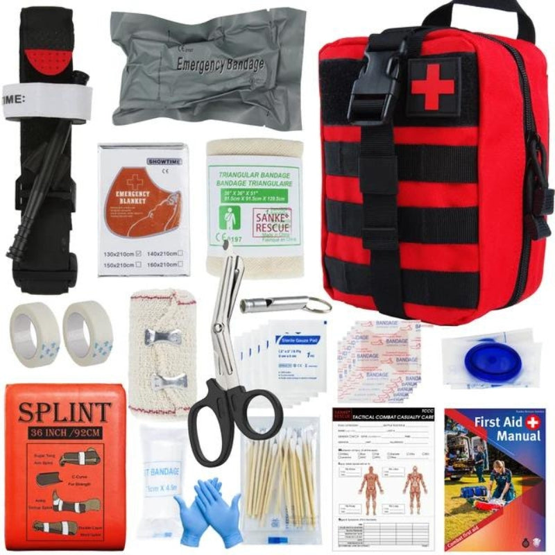 road trip first aid kit - Red