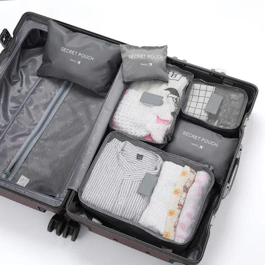 luggage organizer kit - Grey - Gray