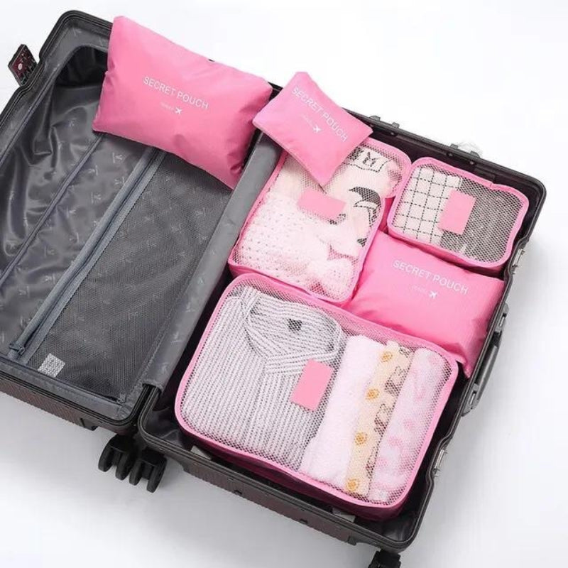 cabin suitcase organizer - Pink