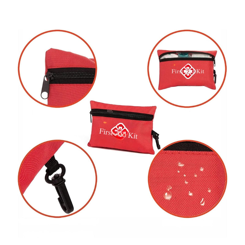 pharmacy travel kit - Red