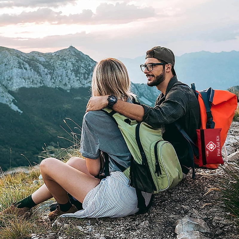 travel first aid kit - Red