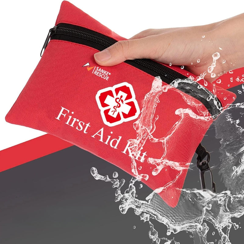 travel first aid bag - Red