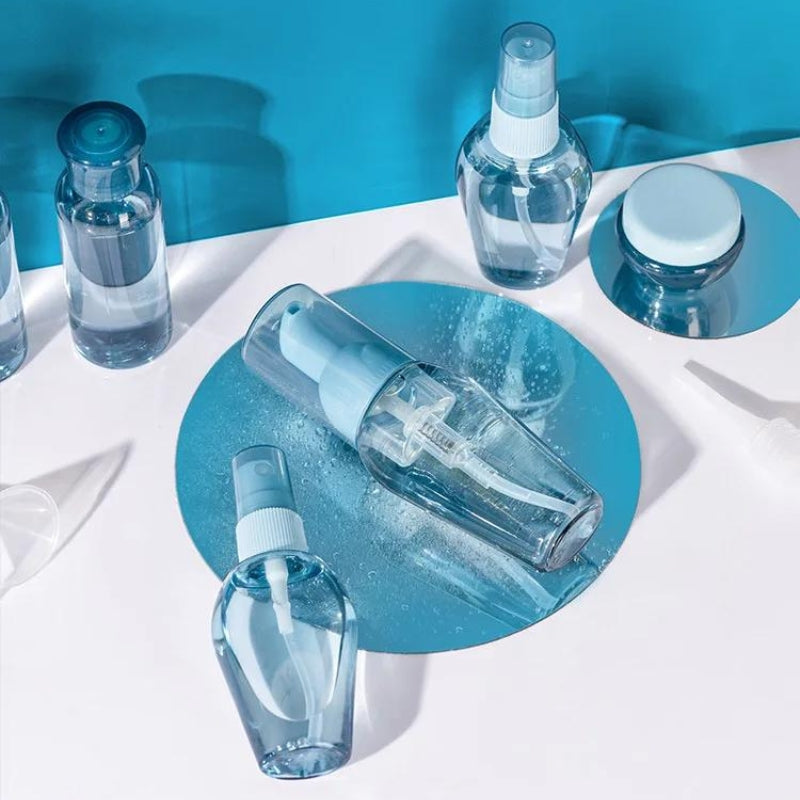 100ml airplane travel kit - Blue