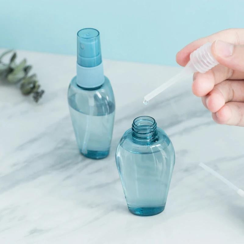 empty travel bottle kit - Blue