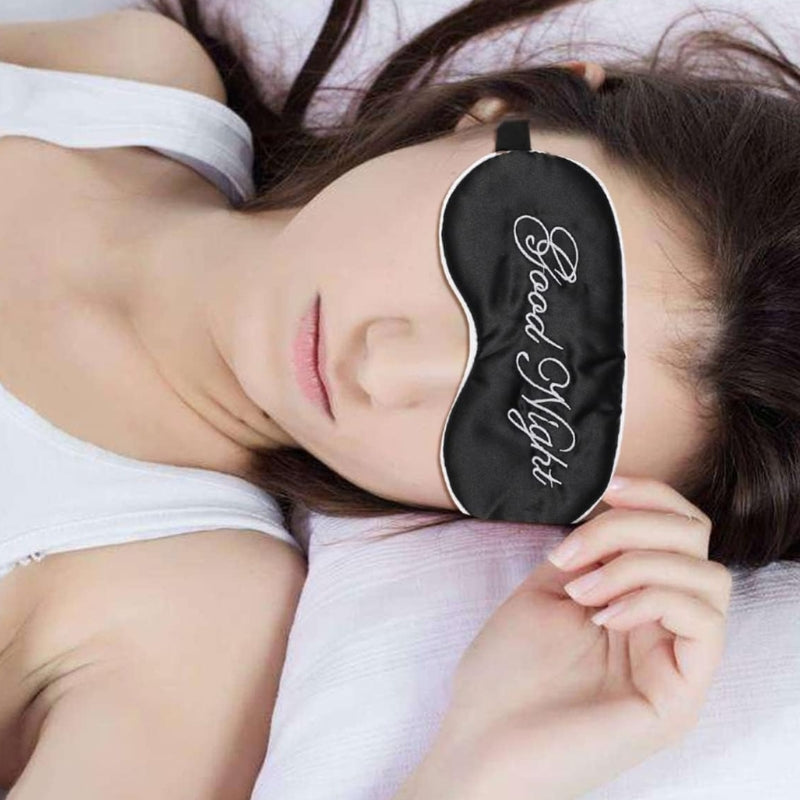 women's sleep mask - Red - Pink - Black - Beige - Light Green - Grey - Gray - Fuchsia - Sky Blue - Gold