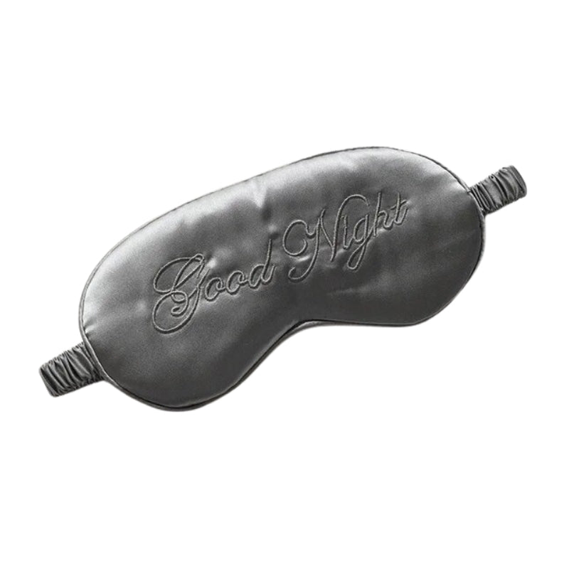 silk sleep mask for women - Grey - Gray