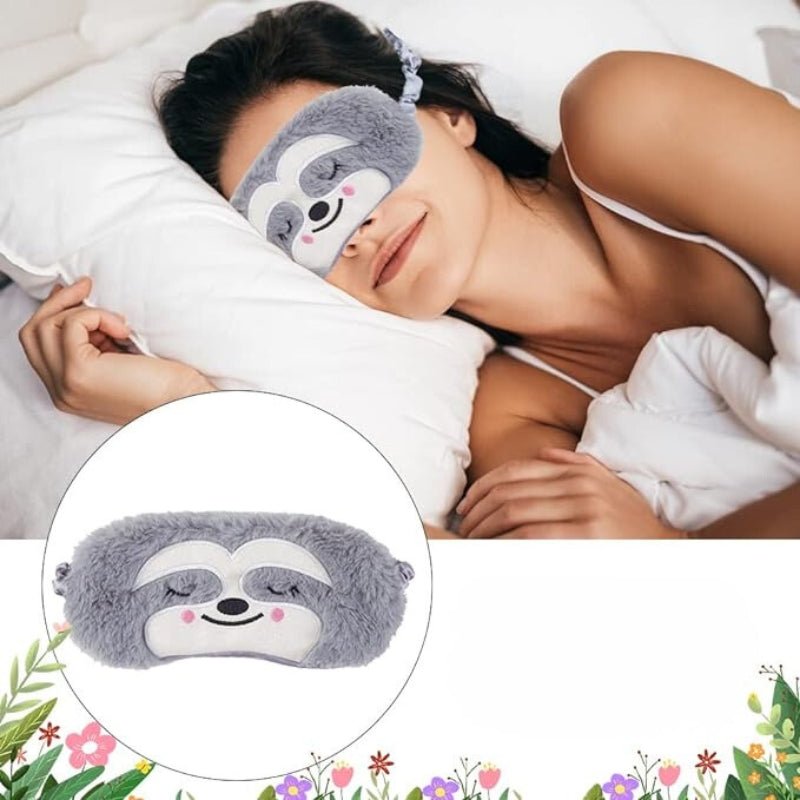 super soft sleep mask - Grey - Gray