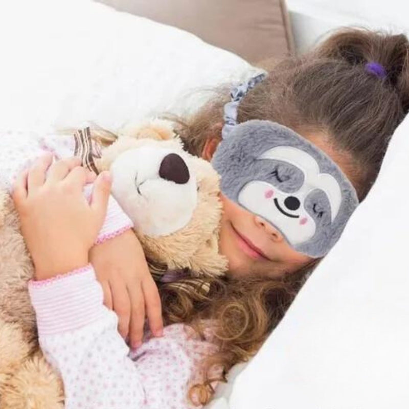 cute sleep mask - Grey - Gray