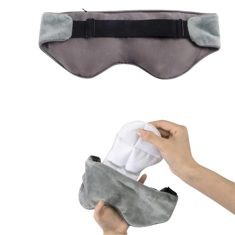 super soft sleep mask - Grey - Gray