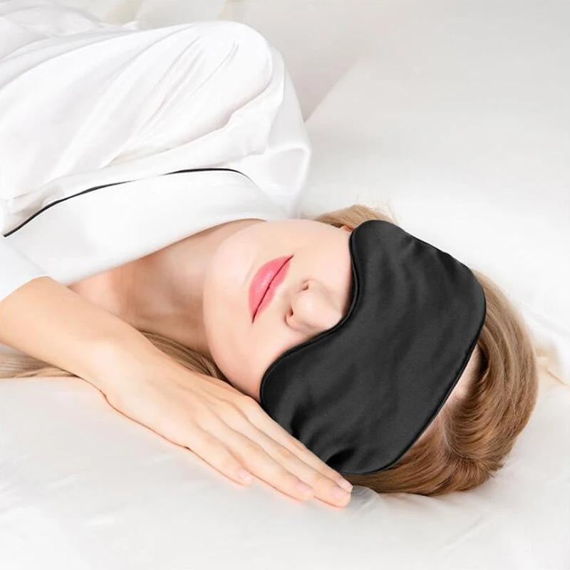 sleep mask - Sky Blue - Blue - Green - Black - Purple - Pink