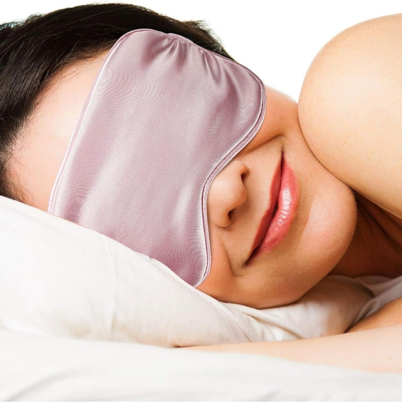 luxury sleep mask - Sky Blue - Blue - Green - Black - Purple - Pink