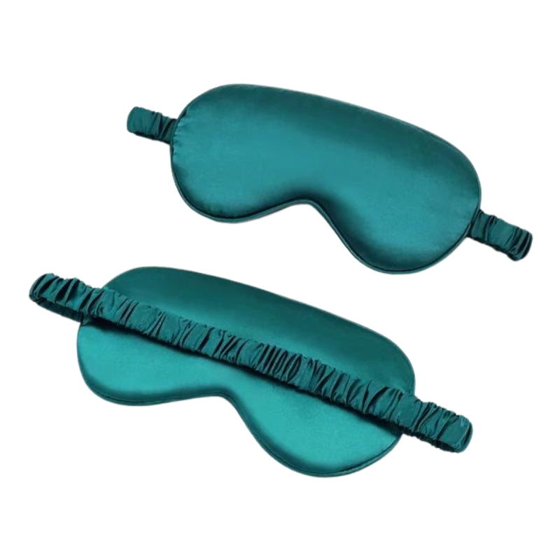 silk sleep mask - Green