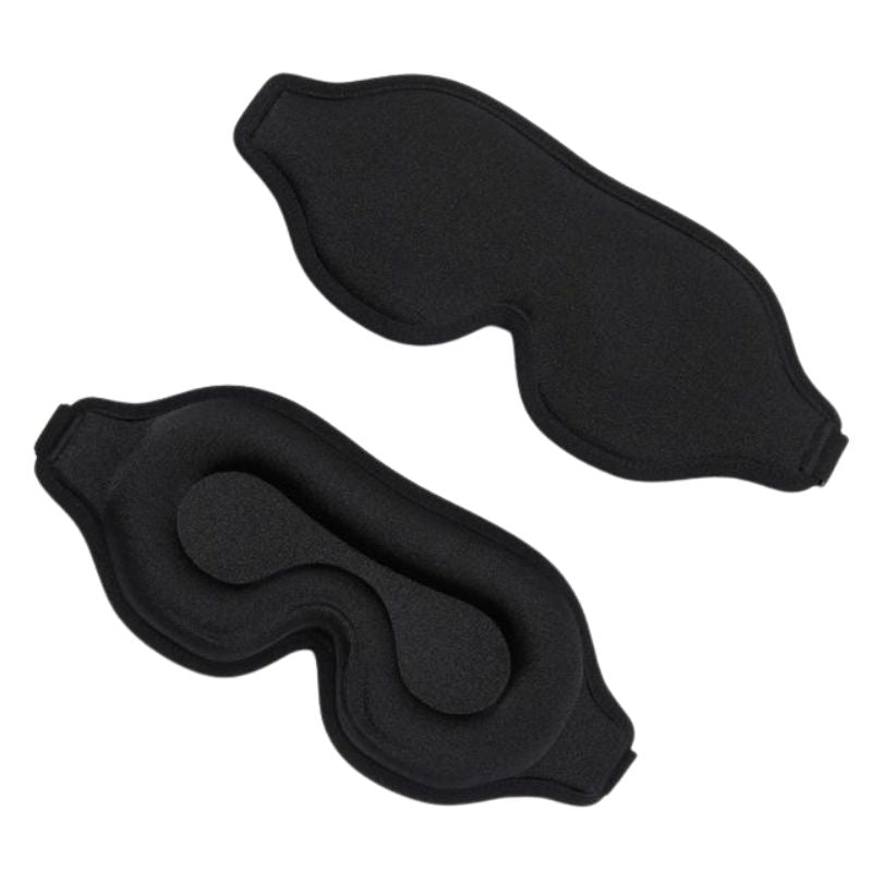 mask for sleeping in airplane - Black 2