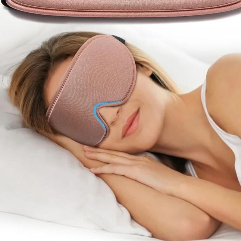 airplane sleep mask - Black 1 - Black 2 - Grey - Gray - Pink - Purple