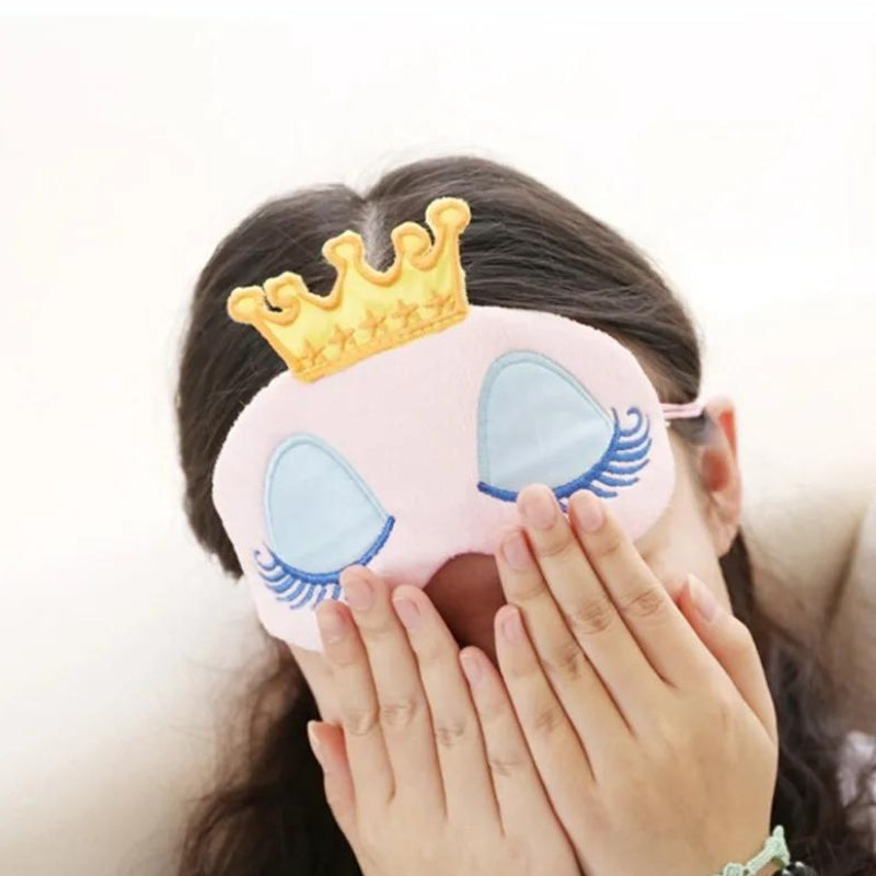 sleep mask girl - Blue - Pink