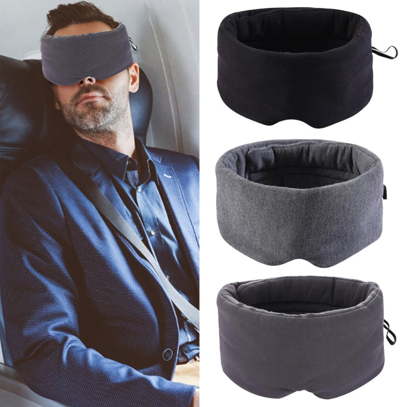 airplane travel mask - Black - Grey - Gray