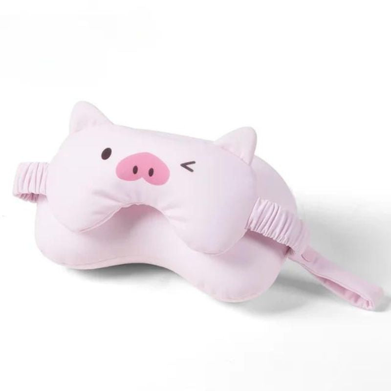 cotton night mask - Pink