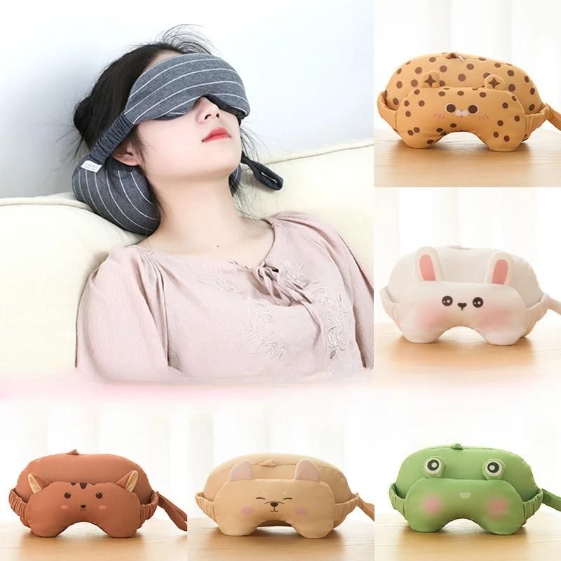 night mask pillow - Green - Yellow - Pink - White