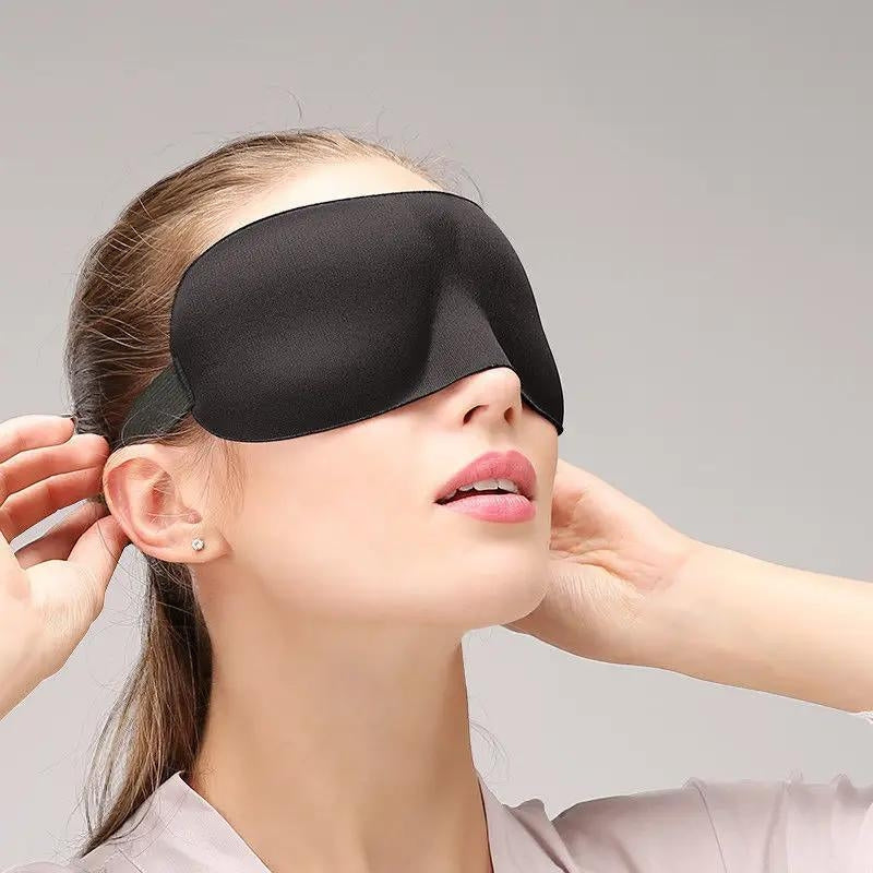 sleep eye mask - Black - Blue - Purple - Red - Pink - Green - Leopard Print - Star Pattern - Brown - Sky Blue - Navy Blue - Grey - Gray