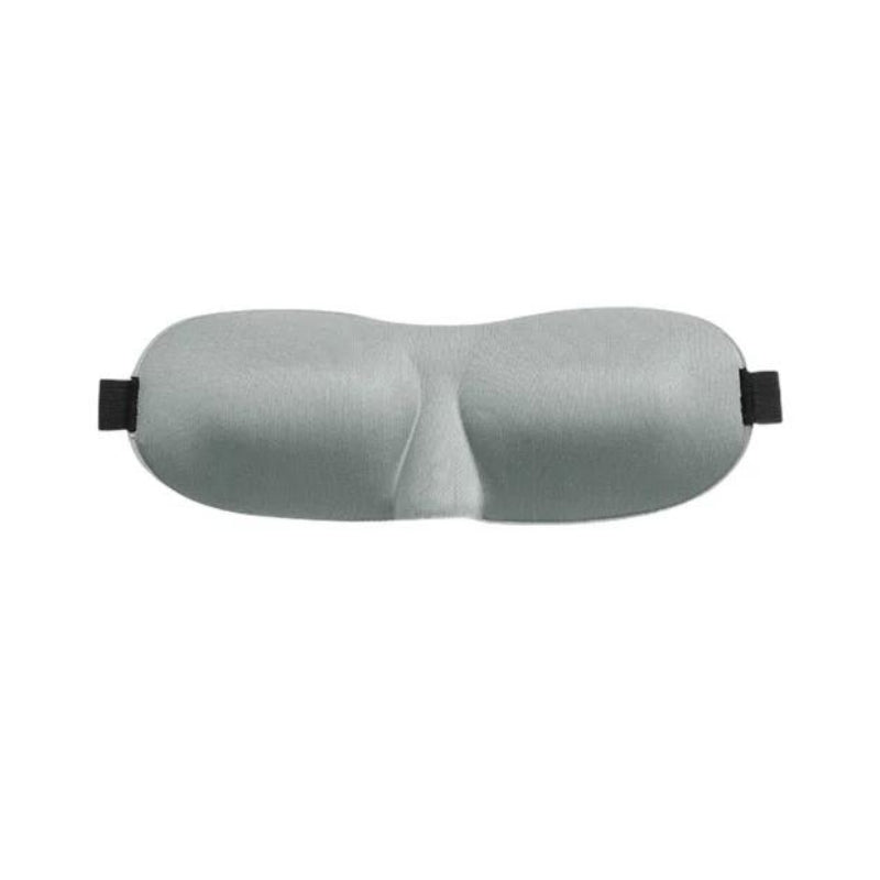 cotton night eye mask - Grey - Gray