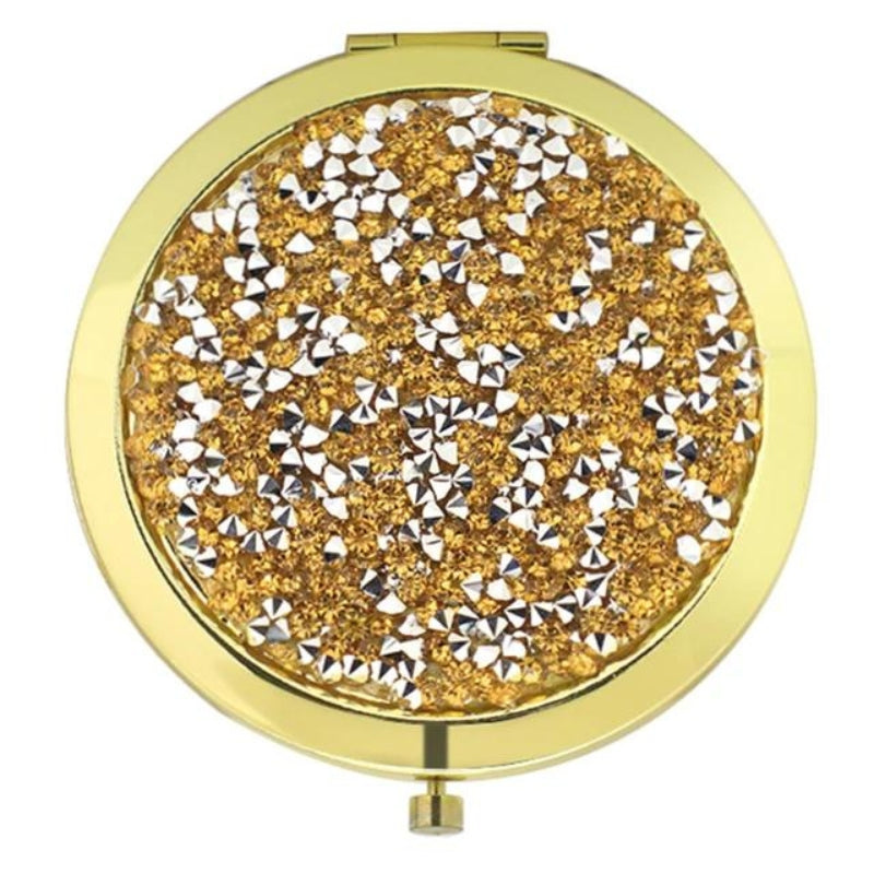 pocket led makeup mirror - Gold 3