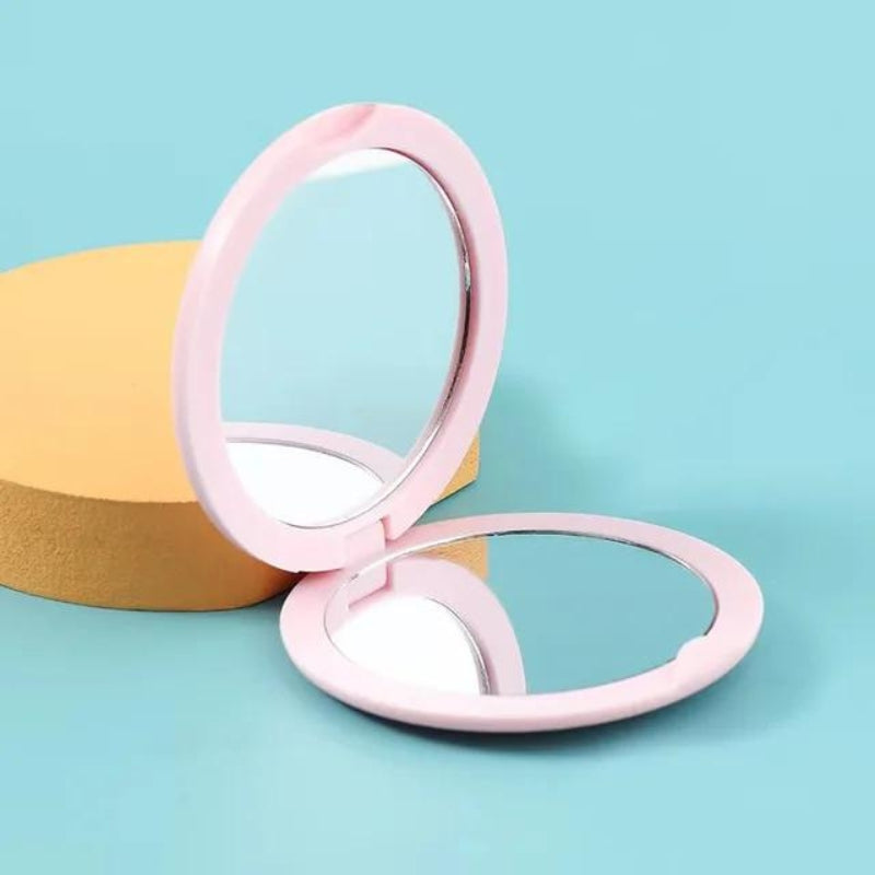 chic pocket mirror - Yellow - Black - White - Purple - Pink - Fuchsia Pink - Orange - Green - Blue - Beige