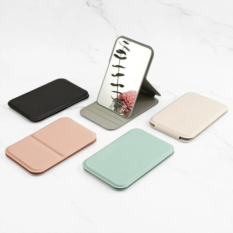 original pocket mirror - Black - Green - Grey - Gray - Pink - Beige