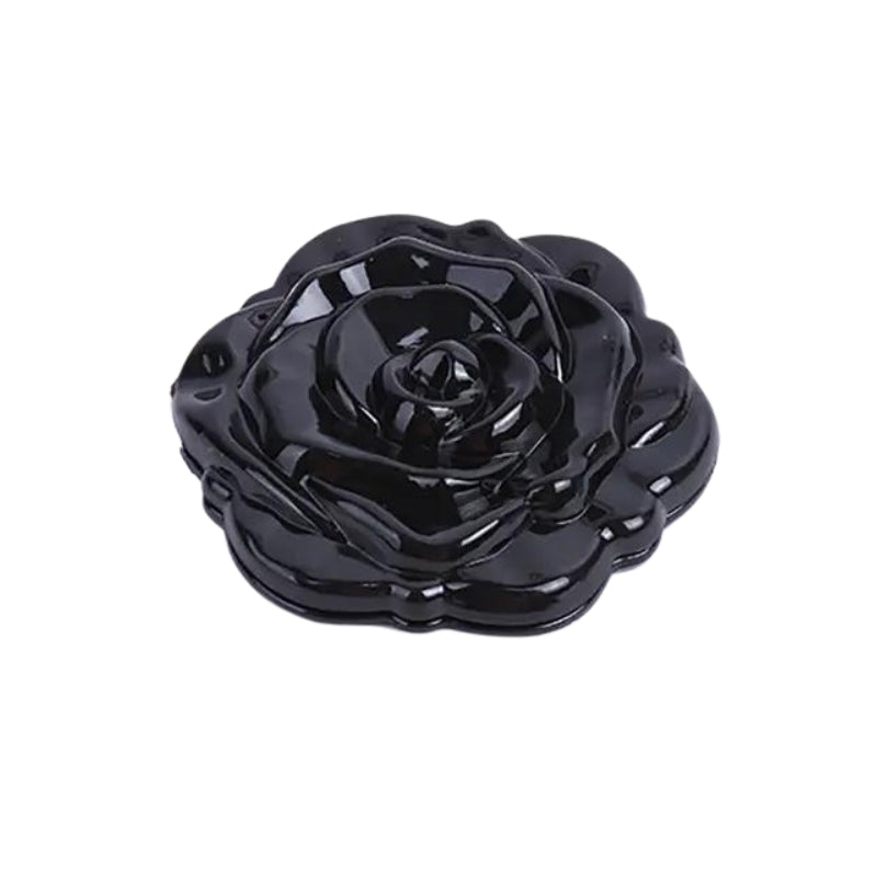 pink pocket mirror - Black
