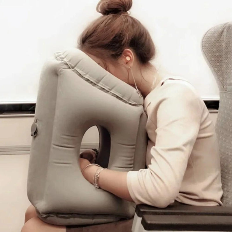 pillow for airplane - Blue - Black - Grey - Gray