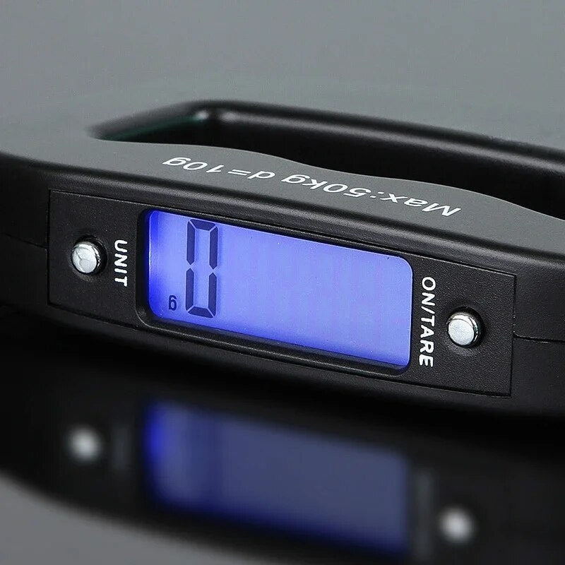 digital luggage scale - Black